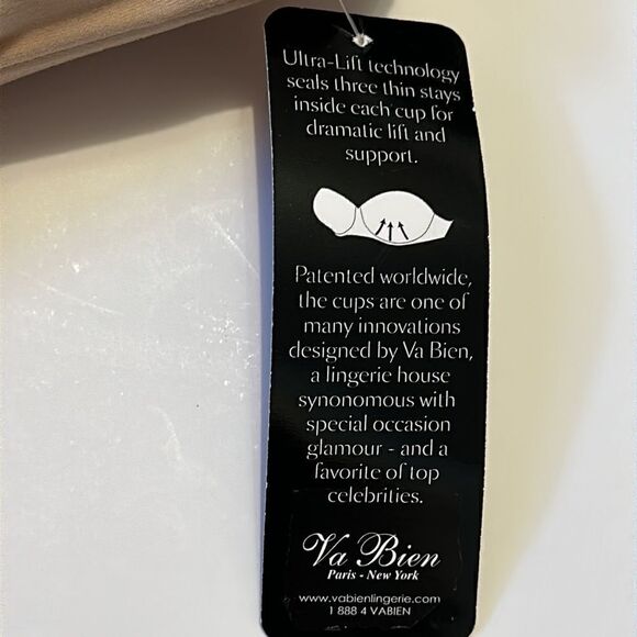 NEW Va Bien low back bustier size 34E - Picture 11 of 11